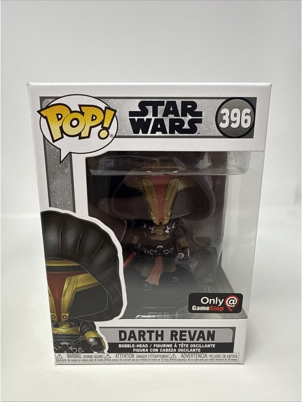 Funko Pop! Star Wars Darth Revan #396 GameStop Exclusive Vinyl Bobble-Head
